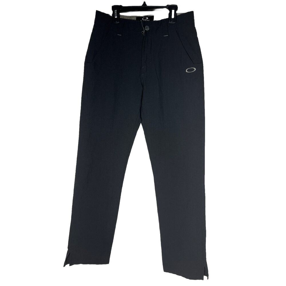 VTG Oakley Navy Black Big Logo Pants 30w 32L